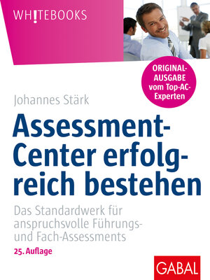 cover image of Assessment-Center erfolgreich bestehen